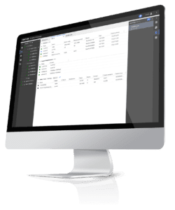 Desktop screen showing Ricoh Infoprint Manager Dashboard