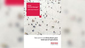 RICOH InfoPrint Manager brochure cover